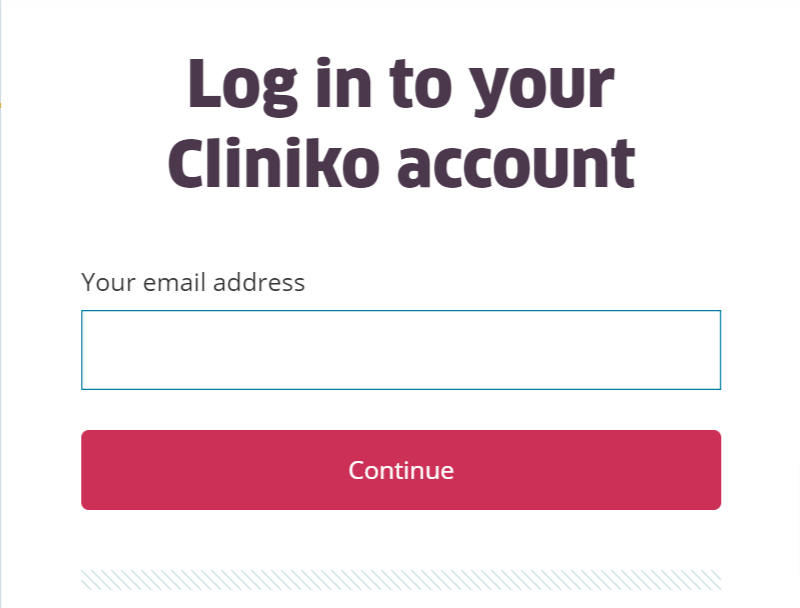 Cliniko Login